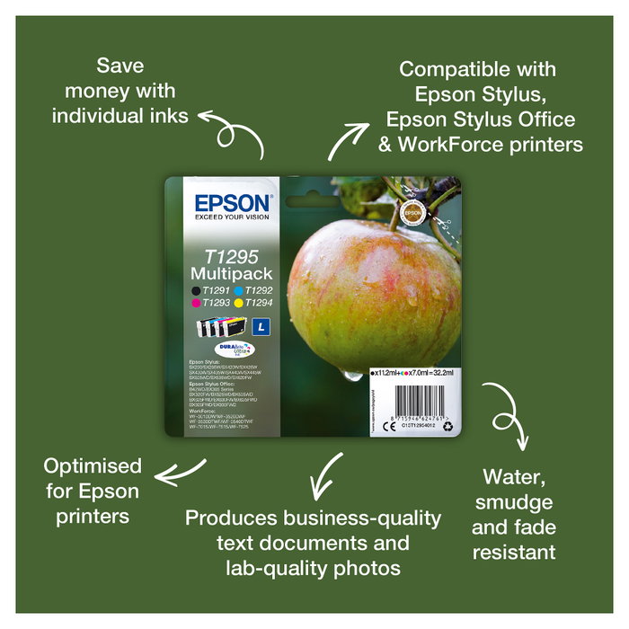 Epson Cartucho de Tinta T1292 Cian
