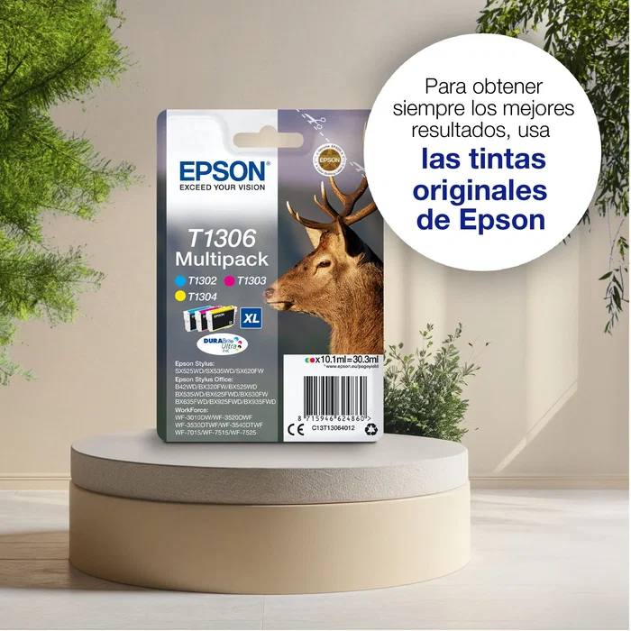 Epson T1304 Cartucho de Tinta Amarillo XL (C13T13044012) Armario Original