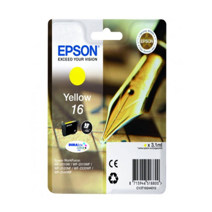 Epson Cartucho de tinta DURABrite Ultra Amarillo 16