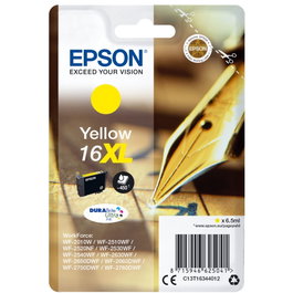 Epson Cartucho de Tinta DURABrite Ultra 16XL Amarillo C13T16344012 Original, 450 páginas