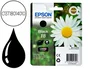 Epson Expression Home XP-102/205/305/322/405/422 Cartucho Negro nº18