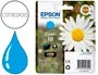 Epson T18 Cyan Ink-jet Tinta Original para Expression Home XP-102, XP-205, XP-305, XP-405 (180 páginas)