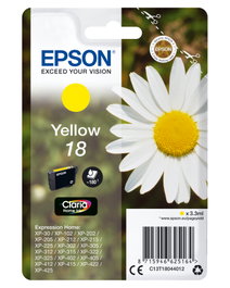 Epson Cartucho de Tinta Amarillo nº18 C13T18044012 Claria Home Ink