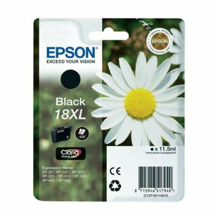 Epson Cartucho T1811 XL Negro Alta Capacidad Epson Cartucho T1811 XL Negro Alta Capacidad
