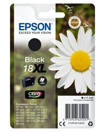 Epson DAIZY Cartucho de Tinta 18XL Negro Alto Rendimiento - 470 Páginas