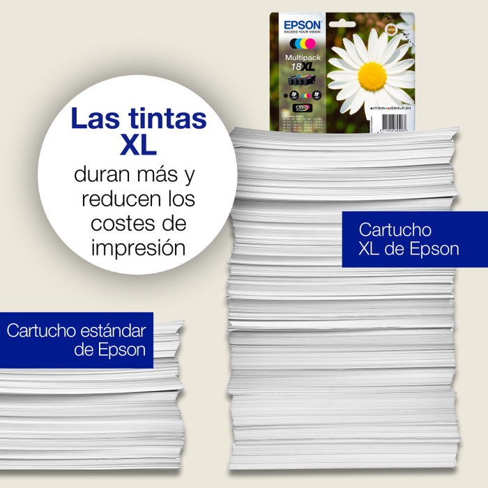 Epson Cartucho de tinta 18XL Cian Claria Home Epson Cartucho de tinta 18XL Cian Claria Home