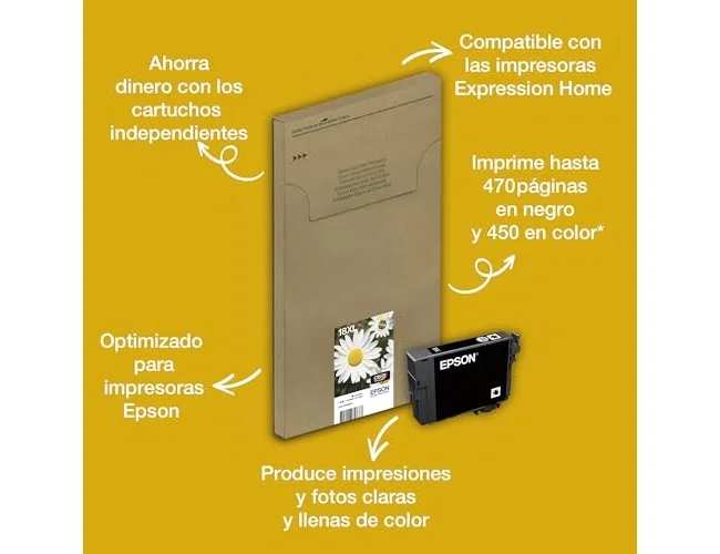 Epson Cartucho de tinta 18XL Cian Claria Home Epson Cartucho de tinta 18XL Cian Claria Home