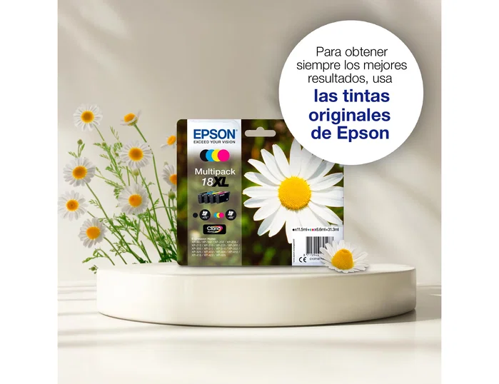 Epson Multipack 18XL (C13T18164012) de alta capacidad con 4 colores
