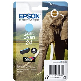 Epson Claria Photo HD Cartucho Cian Claro 24 C13T24254012