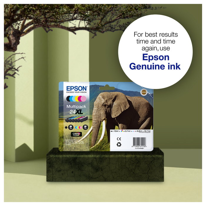 Epson Cartucho de Tinta Claria Photo HD 24XL Cian Claro