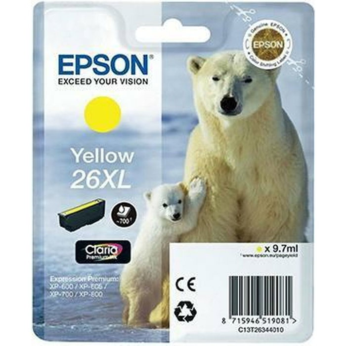 Epson Claria Premium Cartucho 26XL Amarillo