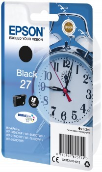 Epson Cartucho de Tinta nº27 Negro DURABrite Ultra C13T27014012 Epson Cartucho de Tinta nº27 Negro DURABrite Ultra C13T27014012