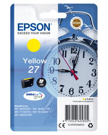 Epson Cartucho de Tinta nº27 Amarillo C13T27044012 DURABrite Ultra