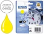 Epson 27 Tinta Amarilla Ink-jet para WF-3620, 7110, 7610, 7620 - 2.200 Páginas