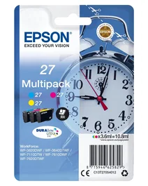 Epson Multipack de Tintas DURABrite Ultra n.º 27 para WorkForce WF-3000 y WF-7000