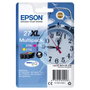 Epson Multipack de Tinta 27XL C13T27154012 (Cian, Magenta, Amarillo) de Alta Capacidad