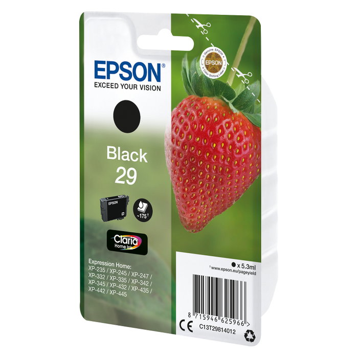 Epson Cartucho de Tinta Negro nº29 T2981 Original