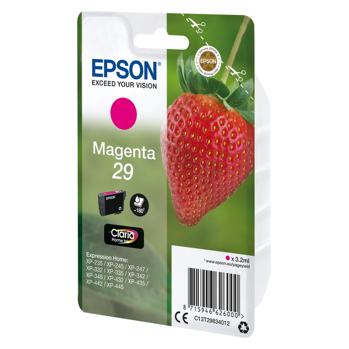 Epson Cartucho de Tinta Magenta nº 29 T2983 Original