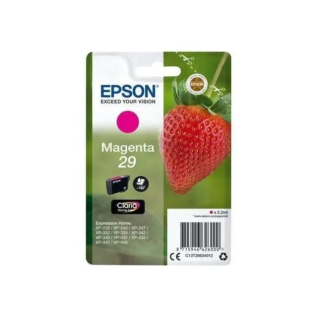 Epson Cartucho de Tinta Magenta nº 29 T2983 Original