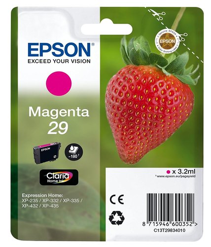 Epson Cartucho de Tinta Magenta nº 29 T2983 Original