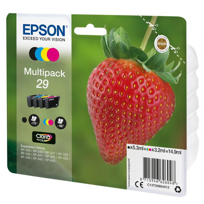 Epson Multipack de 4 Colores nº29 (C13T29864012)