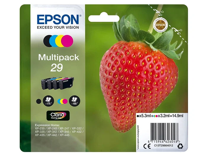 Epson Multipack de 4 Colores nº29 (C13T29864012)