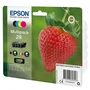 Epson Multipack Strawberry Cartridge Negro, Cian, Magenta, Amarillo