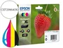 Epson Multipack 29XL T2996 Claria Home Ink (Negro, Cian, Magenta, Amarillo) XL