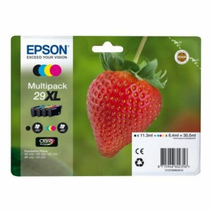 Epson Multipack 29XL T2996 Claria Home Ink (Negro, Cian, Magenta, Amarillo) XL Epson Multipack 29XL T2996 Claria Home Ink (Negro, Cian, Magenta, Amarillo) XL