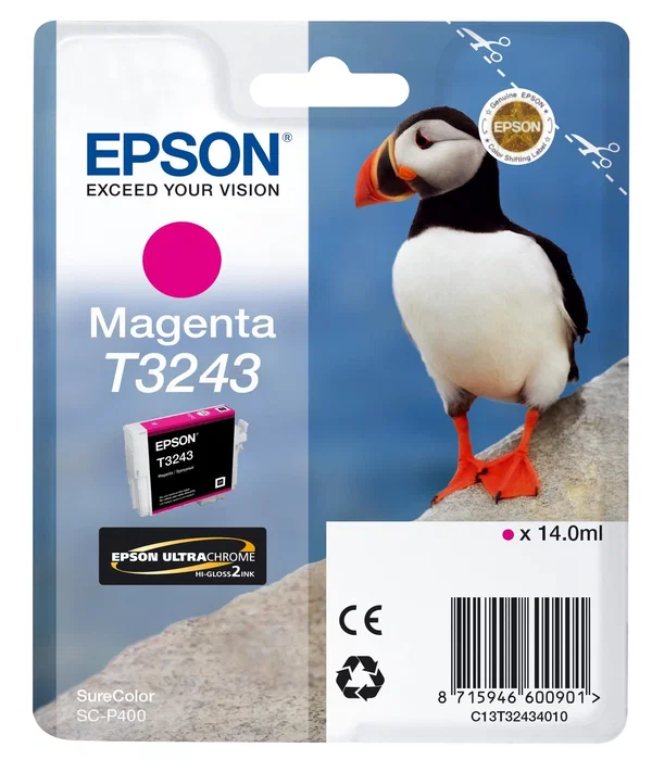 Epson SureColor SC-P400 Cartucho Magenta Epson SureColor SC-P400 Cartucho Magenta