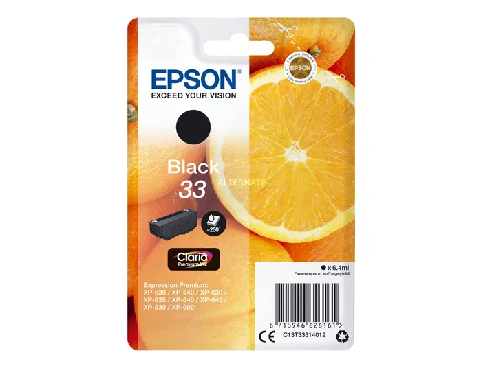 Epson Cartucho Negro Claria Premium Nº33 T3331