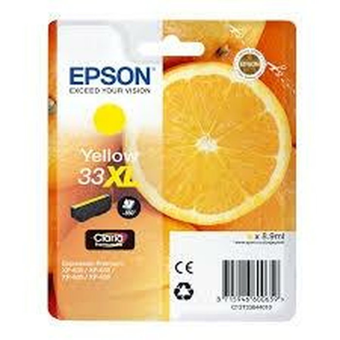 Epson Cartucho de Tinta 33XL Amarillo Claria Premium Epson Cartucho de Tinta 33XL Amarillo Claria Premium