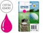 Epson Cartucho de tinta 34 Magenta DURABrite Ultra C13T34634010, 4.2 ml