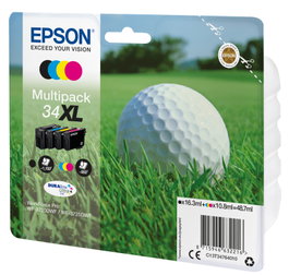 Epson 34XL Multipack de Tinta DURABrite Ultra (C13T34764010)