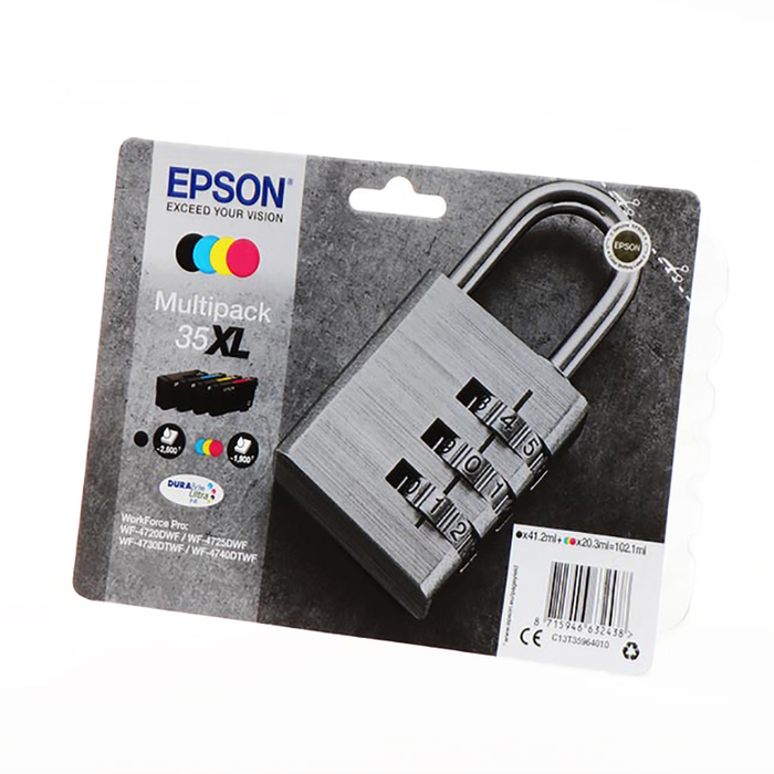 Epson Multipack de 4 colores 35XL DURABrite Ultra Ink C13T35964010