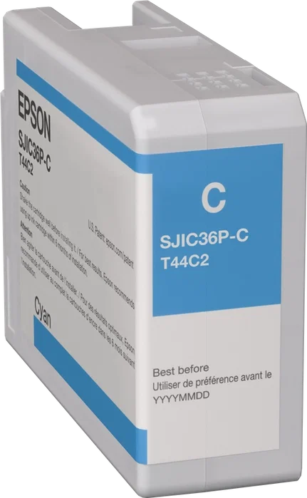 Epson SJIC36P(C) Cartucho de Tinta Cian 80ml Epson SJIC36P(C) Cartucho de Tinta Cian 80ml