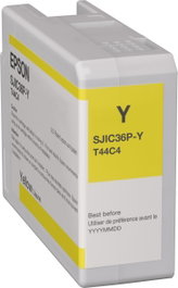 Epson Cartucho de Tinta Amarillo SJIC36P(Y) C13T44C440 de 80 ml