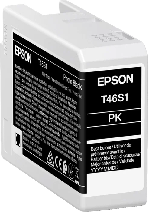 Epson T46S1 Cartucho de Tinta Foto Negro UltraChrome Pro 10 25ml Epson T46S1 Cartucho de Tinta Foto Negro UltraChrome Pro 10 25ml
