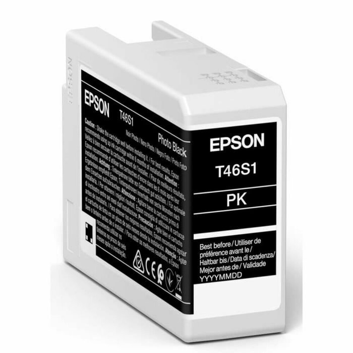 Epson T46S1 Cartucho de Tinta Foto Negro UltraChrome Pro 10 25ml Epson T46S1 Cartucho de Tinta Foto Negro UltraChrome Pro 10 25ml
