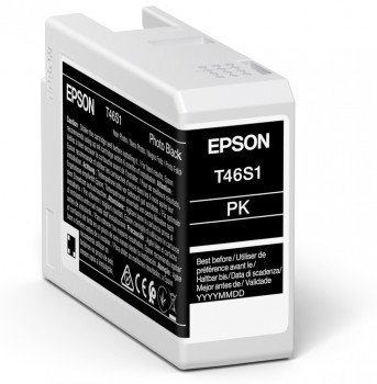Epson T46S1 Cartucho de Tinta Foto Negro UltraChrome Pro 10 25ml Epson T46S1 Cartucho de Tinta Foto Negro UltraChrome Pro 10 25ml