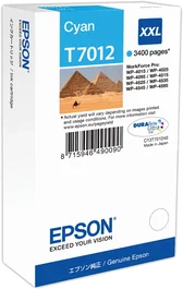 Epson T7012 XXL Cartucho de tinta cian C13T70124010 ~3400 páginas