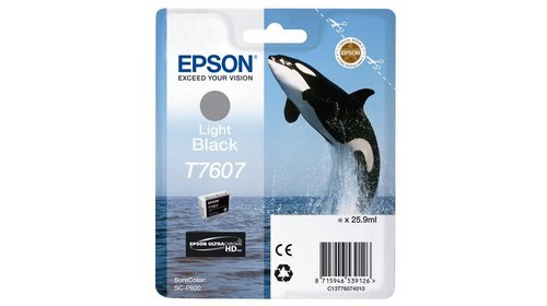 Epson T7607 Cartucho de Tinta Gris para SureColor SC-P600