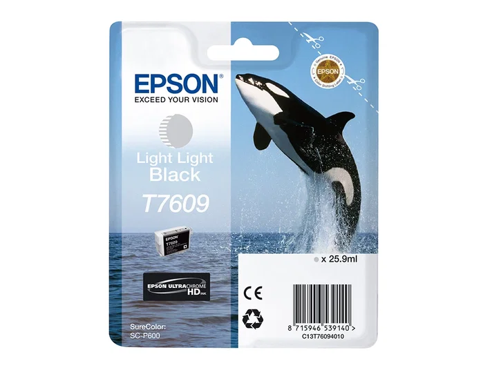 Epson T7609 Cartucho de tinta Gris claro para SureColor SC-P600