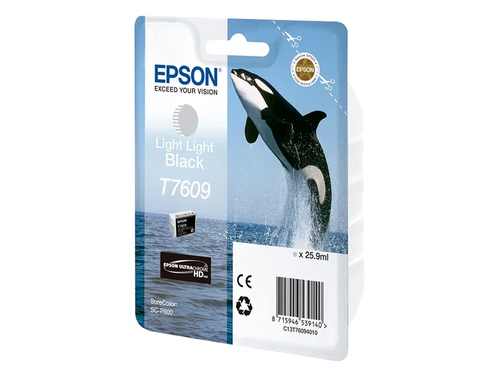 Epson T7609 Cartucho de tinta Gris claro para SureColor SC-P600