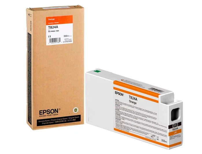 Epson Cartucho de Tinta SureColor Serie SC-P Naranja UltraChrome HDX/HD 350ml
