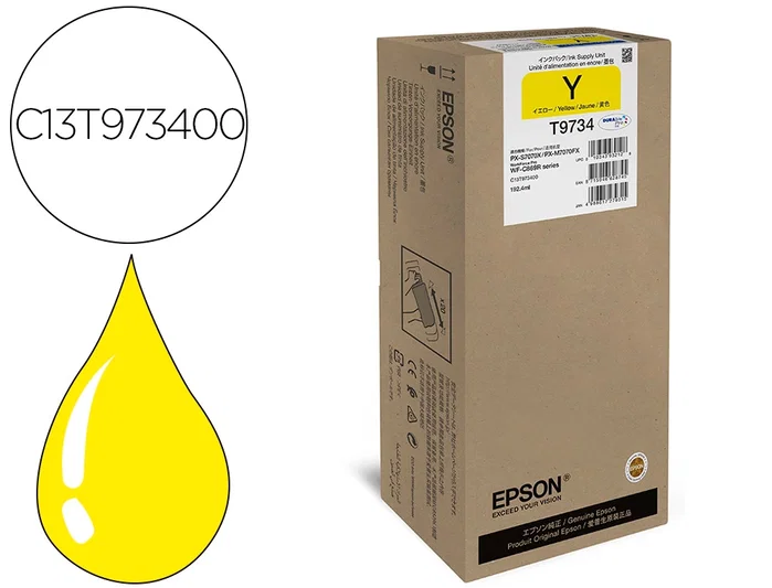 Epson WF-C869R Amarillo XL Ink Supply Unit