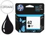 HP Cartucho de Tinta Original n.º 62 Negro (C2P04AE)