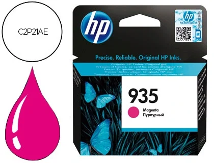 HP 935 Magenta Cartucho de Tinta Original (C2P21AE)