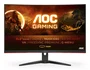 AOC Monitor Gaming Curvo C32G2ZE/BK 31.5" (80 cm) Full HD, 240Hz, 0.5ms MPRT, AMD FreeSync Premium, Panel VA 1500R, Negro/Rojo