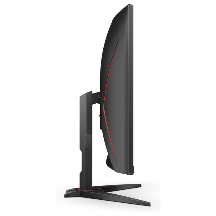 AOC C32G2ZE Monitor Gaming Curvo 31.5'' (80 cm) Full HD 1920x1080, 240Hz, 1ms, AMD FreeSync Premium, 1500R, Negro/Rojo AOC C32G2ZE Monitor Gaming Curvo 31.5'' (80 cm) Full HD 1920x1080, 240Hz, 1ms, AMD FreeSync Premium, 1500R, Negro/Rojo
